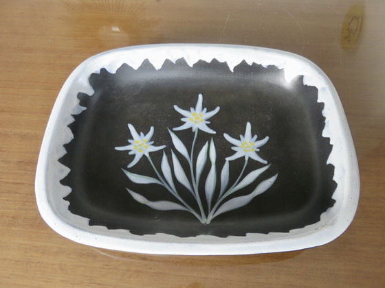 Image 1 of Ensemble de 2 Plats "Gabriel Fourmaintraux" en Céramique, France, 1950-1960