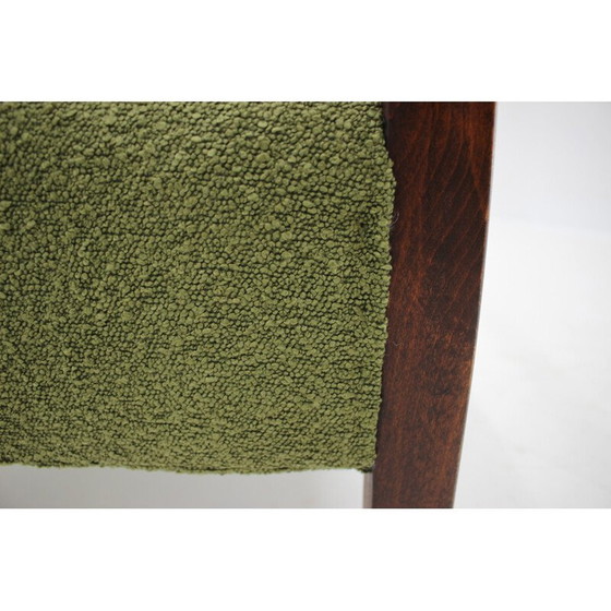 Image 1 of Paire de fauteuils Art déco vintage avec boucle, Tchécoslovaquie 1940