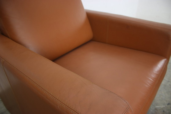 Image 1 of Cor Conseta Fauteuil & pouf Une place Designer Cuir Marron Sellerie