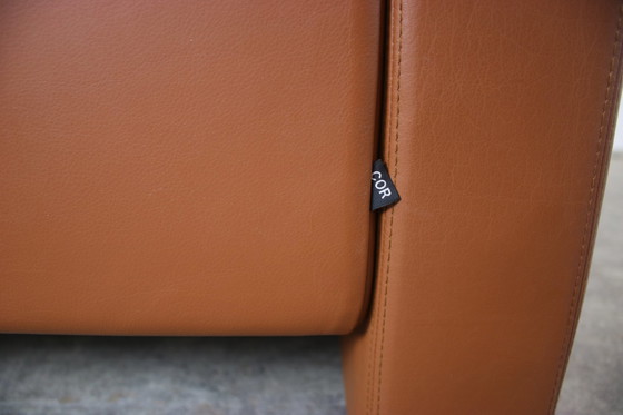 Image 1 of Cor Conseta Fauteuil & pouf Une place Designer Cuir Marron Sellerie