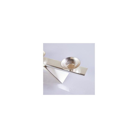 Image 1 of Bougeoir vintage en aluminium de WMF