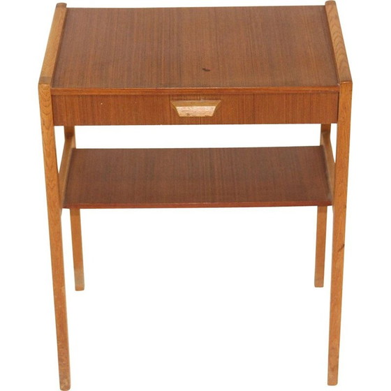 Image 1 of Table de chevet vintage en teck, Suède 1960