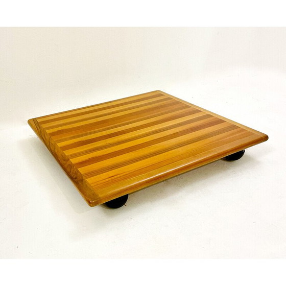 Image 1 of Table basse vintage Pianura par Mario Bellini pour Cassina, Italie