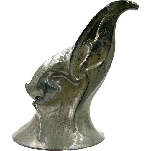 Sculpture en céramique vintage par A. Chini, Italie 1930