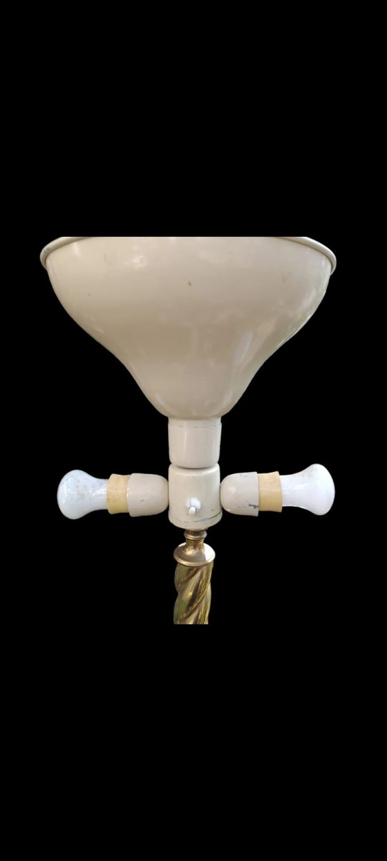 Image 1 of Lampadaire Bronze Vintage Italien 60