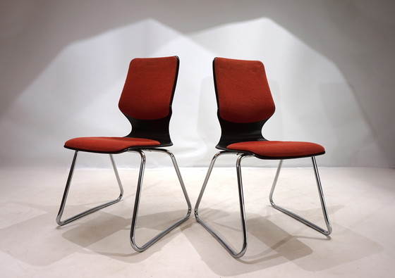 Image 1 of Flötotto Ensemble de 2 chaises Pagwood Par Elmar Flötotto