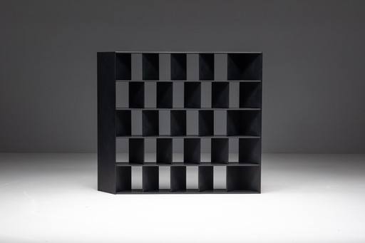 Bibliothèque vintage, Italie 1980