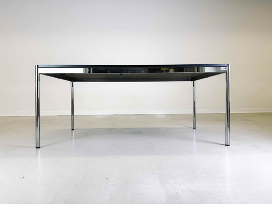 Image 1 of 59x USM Haller Table de salle à manger Bureau Table d'appoint Fenix gris