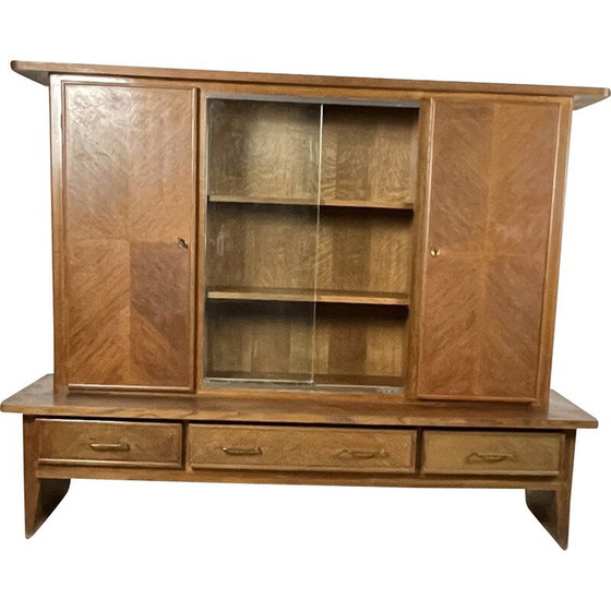 Image 1 of Meuble vintage Rg17 en bois de chêne par René Gabriel