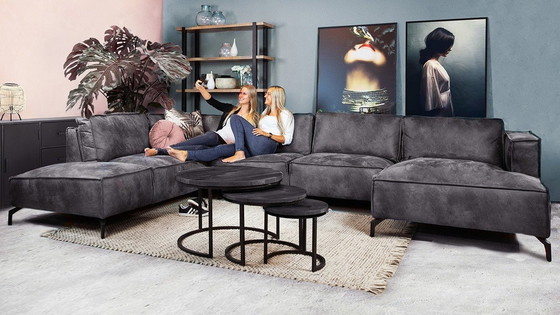 Image 1 of Siège d'angle Cognac