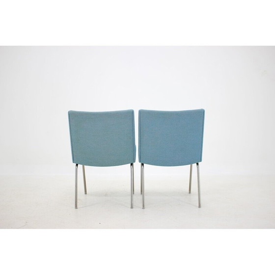 Image 1 of Ensemble de 4 chaises d'aéroport vintage par Hans J. Wegner pour A.P. Stolen, 1960