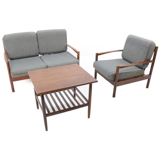 Image 1 of Ensemble de salon scandinave vintage - 1970