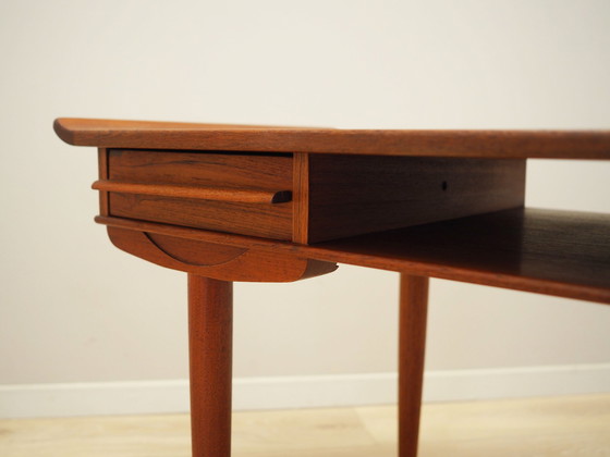 Image 1 of Table basse en teck, Design danois, 1970S, Production : Danemark