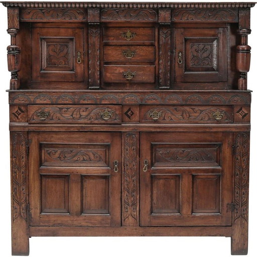 Buffet vintage Biedermeier, Allemagne 1840s