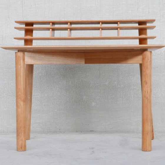 Image 1 of Bureau vintage avec plateau ouvert, France 1980