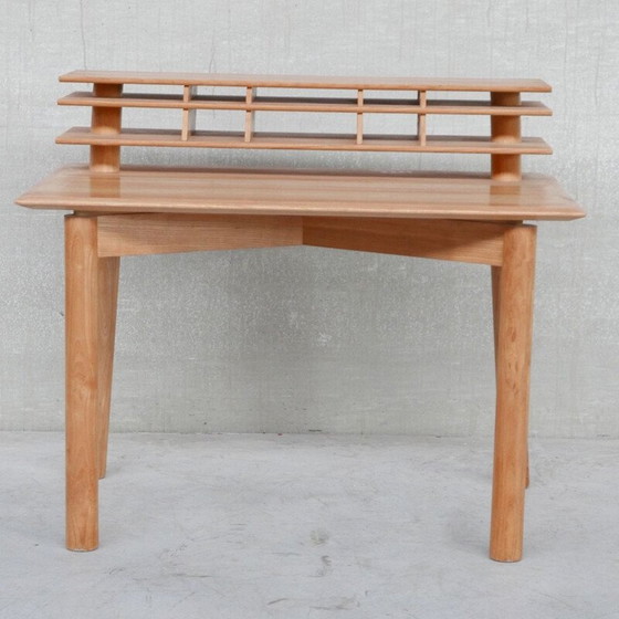 Image 1 of Bureau vintage avec plateau ouvert, France 1980