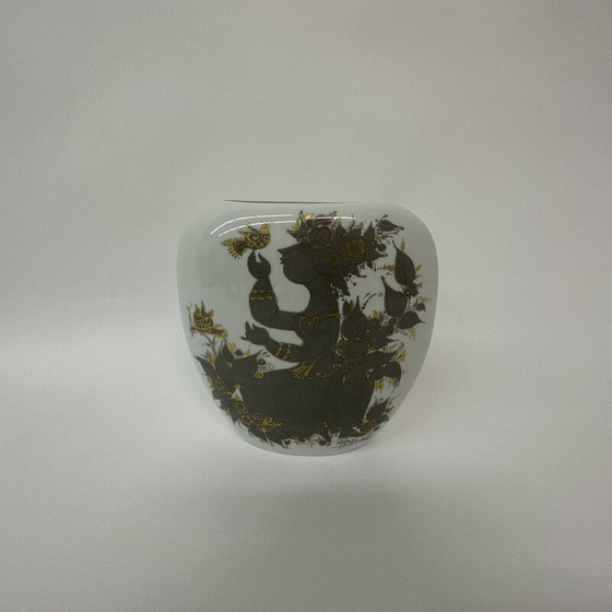 Image 1 of Vase du milieu du siècle Sammuramat par Björn Wiinblad pour Rosenthal, 1970