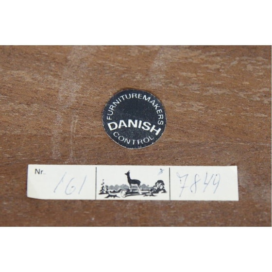 Image 1 of Table d'appoint vintage en palissandre par Severin Hansen, Danemark 1960