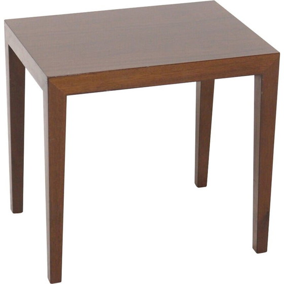 Image 1 of Table d'appoint vintage en palissandre par Severin Hansen, Danemark 1960