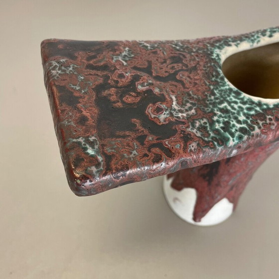 Image 1 of Vase vintage en céramique de lave grasse pour Otto Ceramic, Allemagne 1970