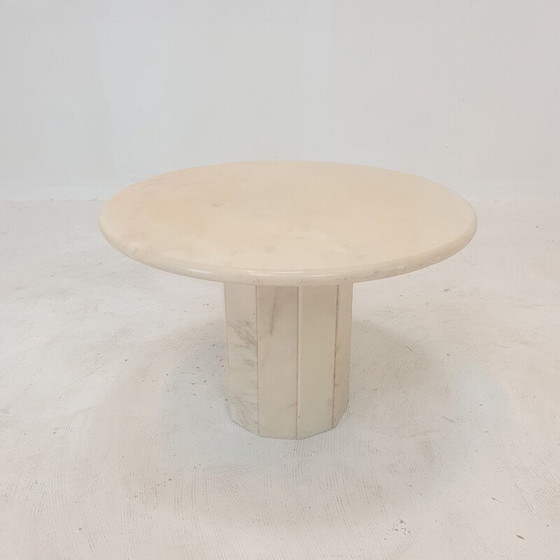 Image 1 of Ensemble de 3 tables d'appoint italiennes en marbre, 1970