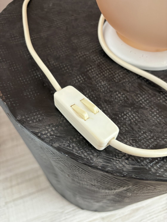 Image 1 of Verti Murano Vintage Mushroom Pink Double Lamp Lampe de table