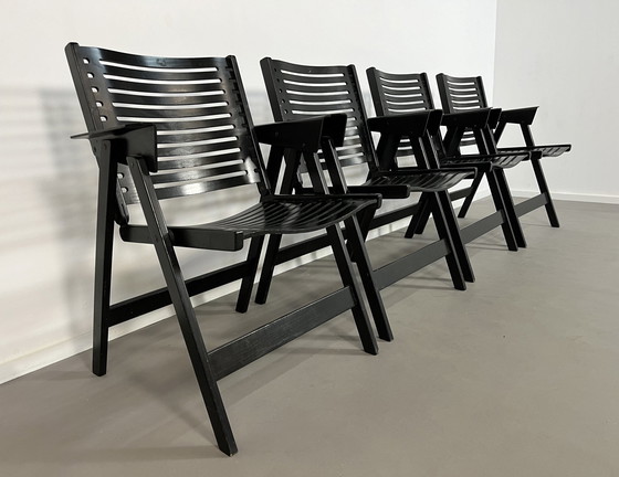 Image 1 of 4 Chaises Rex vintage Niko Kralj
