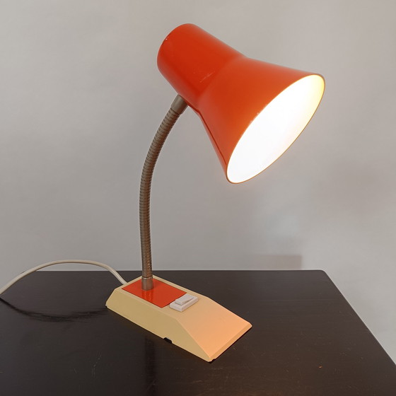 Image 1 of Lampe de bureau rétro des années 70