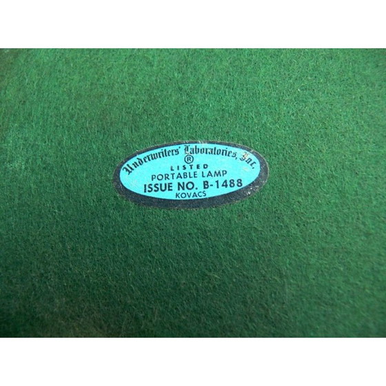 Image 1 of Lampe vintage en marbre de Carrare par Kovacs, USA 1970