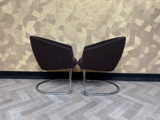 Image 1 of 5X Artifort Megan Interglobe Marron