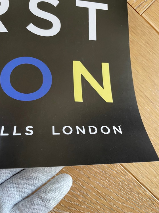 Image 1 of Damien Hirst, Superstition, affiche originale d'exposition de la galerie, imprimée à New York