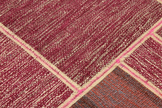 Image 1 of Tapis persan original noué à la main Kelim Patchwork Design 299 X 198 cm Top condition