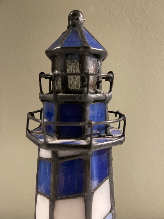 Image 1 of Lampe de phare Tiffany