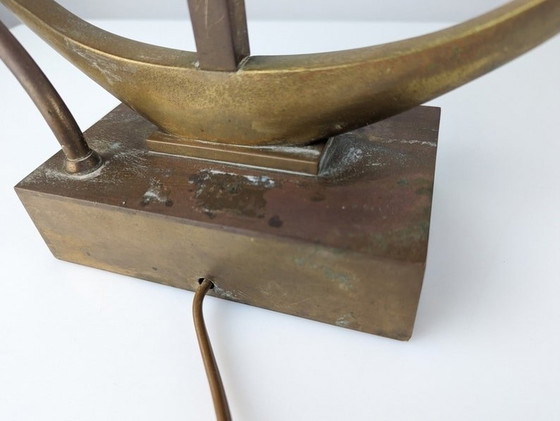 Image 1 of Lampe de table Sculpture signée Willy Daro 1970S