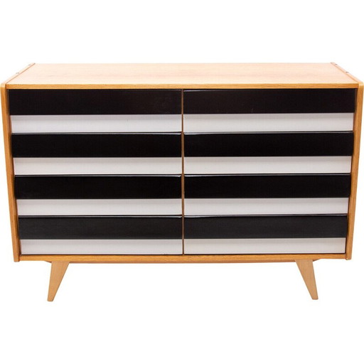 Commode vintage No. U-453 en hêtre par Jiří Jiroutek pour Interiér Praha, Tchécoslovaquie 1960