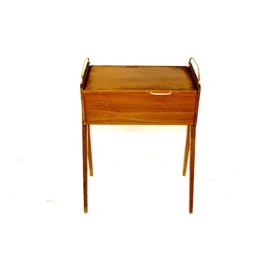 Image 1 of Ouvrier vintage en bois de hêtre Suède 1960