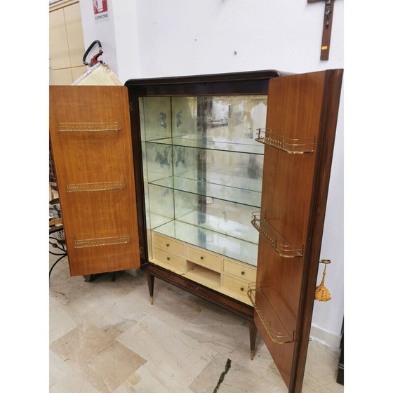 Image 1 of Meuble de bar vintage en bois, 1950