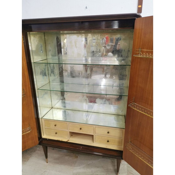 Image 1 of Meuble de bar vintage en bois, 1950