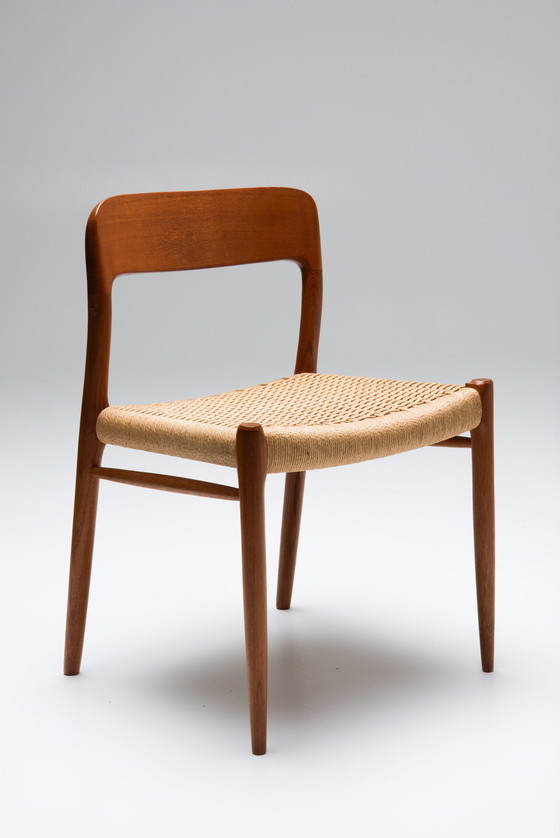 Image 1 of Ensemble de 4 chaises de salle à manger 'Model 75' - Niels O. Møller