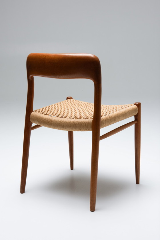 Image 1 of Ensemble de 4 chaises de salle à manger 'Model 75' - Niels O. Møller