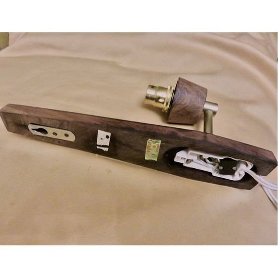 Image 1 of Paire d'appliques vintage "Vitrika" en bois de rose, Danemark 1960