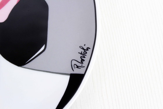 Image 1 of Assiette Art Deco Design Roberto Tortoli