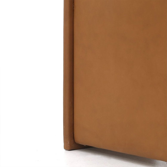 Image 1 of Fauteuil vintage en cuir marron, 1970