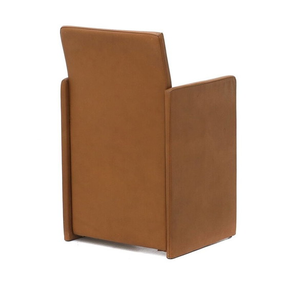 Image 1 of Fauteuil vintage en cuir marron, 1970