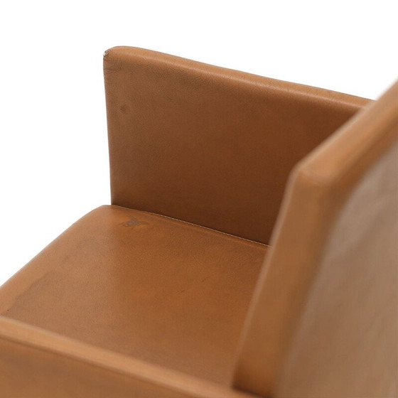 Image 1 of Fauteuil vintage en cuir marron, 1970