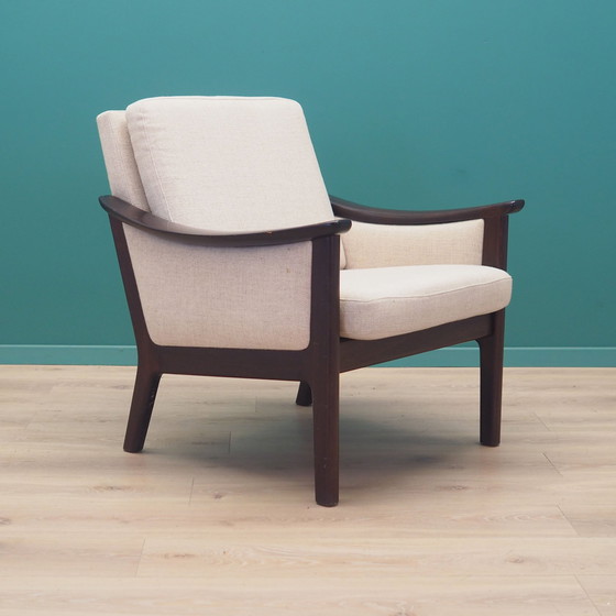 Image 1 of Fauteuil beige, Design danois, 1970S, Production : Danemark