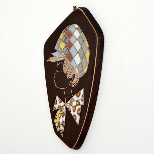 Gavroche en céramique vintage de Dries Holten Astoria, 1950