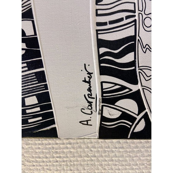 Image 1 of Tableau ancien "Ballade au Parc Guell" par Alain Carpentier