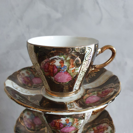 Image 1 of Set de tasses 70s Copper 9-Piece