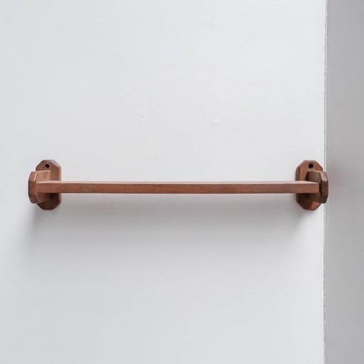 Etagère vintage en chêne par Guillerme et Chambron, France 1960